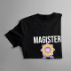 Magister na medailu - pánske tričko s potlačou