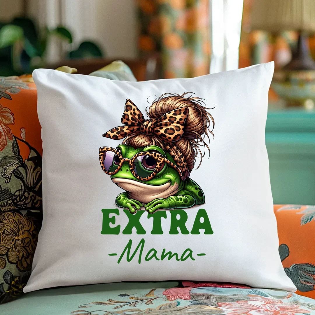 Extra mama - vankúš s potlačou
