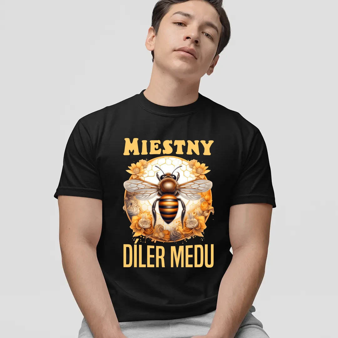 Miestny díler medu - pánske tričko s potlačou