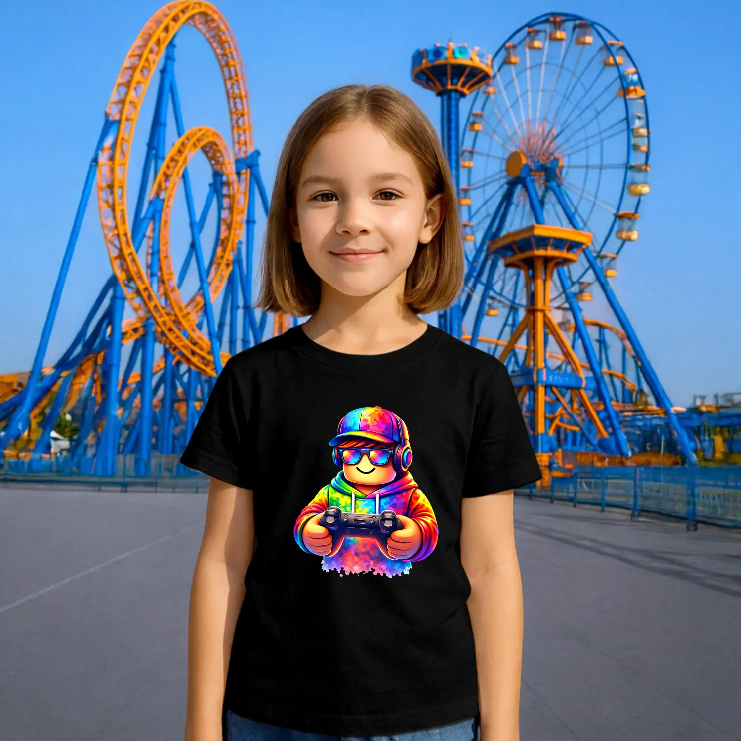 Hráč – pre fanúšikov hry Roblox - detské tričko s potlačou