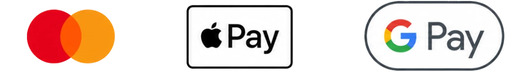 Mastercard, Apple Pay, Google Pay